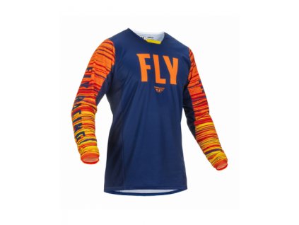 Dres FLY RACING KINETIC WAWE blue/orange