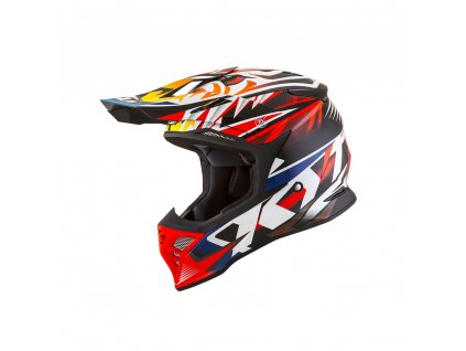 casco cross enduro kit by suomy casco kyt skyhawk temper rosso