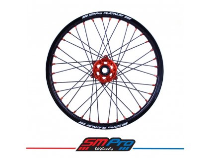 ktm orange hub black rim front