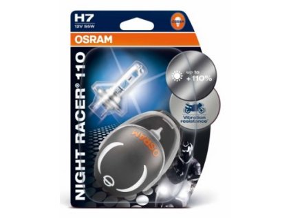 Žárovky OSRAM Night Racer 110 H4,H7