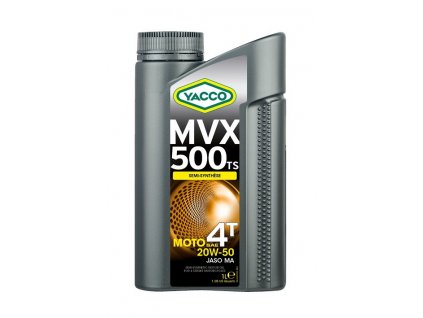 YACCO motorový olej polosyntetický MVX 500 TS 4T 20W50 4l