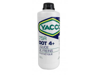 Brzdová kapalina YACCO 75 R DOT 4+, YACCO (500 ml)