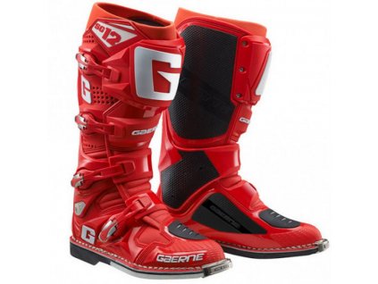 Motokrosové boty Gaerne SG-12 (2023) - červené