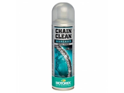 Čistič na řetězy ve spreji Motorex Chain Clean Degreaser 500ml