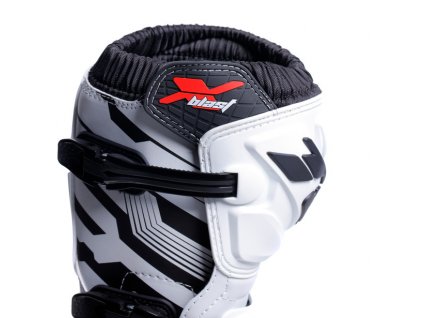 Moto boty TCX X-BLAST černo/bílo/červené
