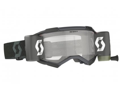 Brýle FURY WFS černá, SCOTT - USA, (plexi čiré)