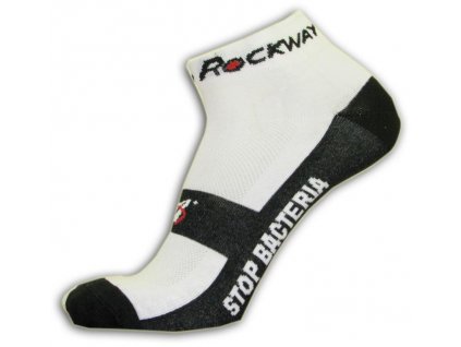 Ponožka Rockway - StopBacteria - bílá