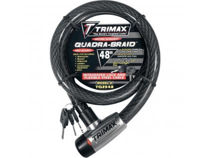 TRIMAX CABLE-LOCK TRIMAFLEX QUADRA BRAID 48'X25MM