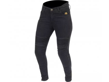 Dámské kevlarové džíny na moto Trilobite 1665 Micas Urban ladies jeans black