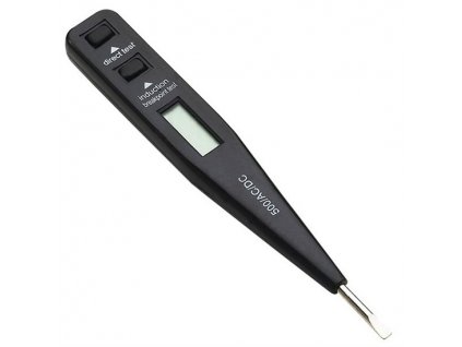 Zkoušečka, LCD, napětí 12-230V