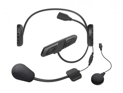 Bluetooth handsfree headset 3S PLUS pro skútry pro integrální přilby (dosah 0,4 km) včetně pevného mikrofonu, SENA