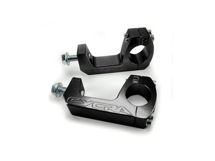 CYCRA uchycení krytů rukojetí na řídítka KTM OEM SERIES/PROBEND U CLAMP T2 28,6mm, barva černá