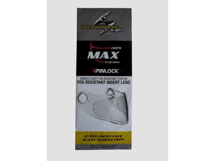 Pinlock 70 na plexi SCORPION EXO-490/500/1000 čirý