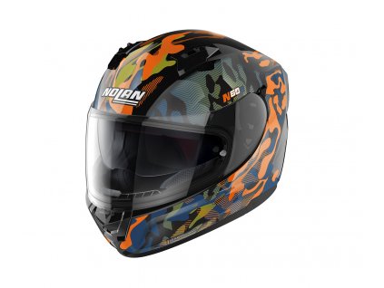 moto helma nolan n60 6 metal black foxtrot 34