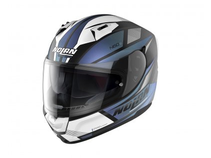 moto helma nolan n60 6 downshift metal black 39