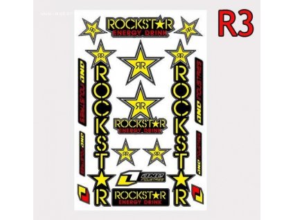 Samolepky ROCKSTAR R3