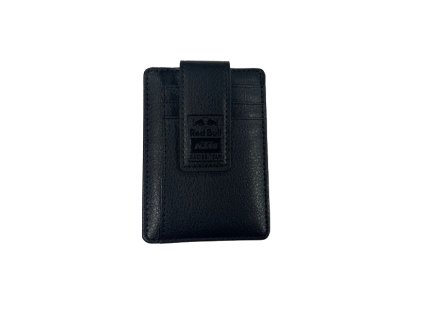 Pouzdro na karty Red Bull Allblack kožené černé KTMXM019