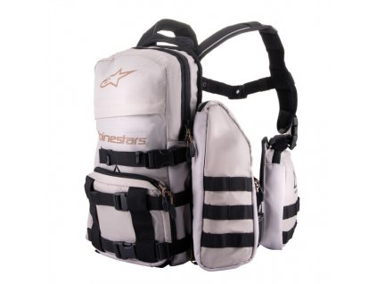 batoh TECHDURA TACTICAL, ALPINESTARS (šedá/černá, celkový objem až 9 l) 2026