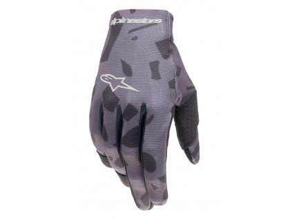 rukavice RADAR, ALPINESTARS (šedá camo/černá)