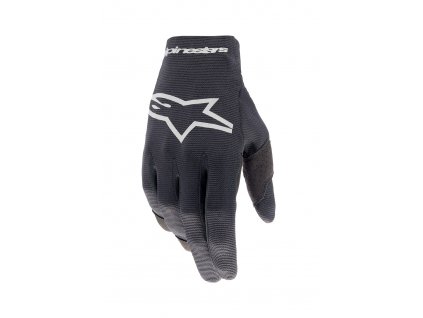 Rukavice RADAR, ALPINESTARS, dětské (černá/stříbrná) 2024