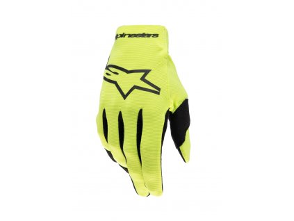 Rukavice RADAR, ALPINESTARS, dětské (žlutá fluo/černá) 2024
