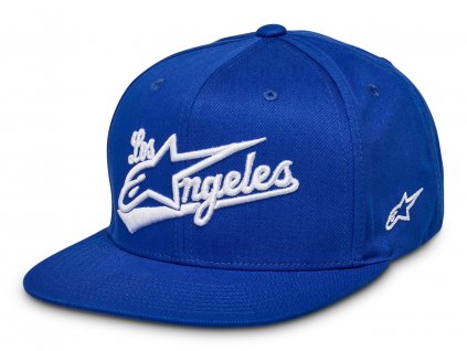 kšiltovka LOS ANGELES HAT, ALPINESTARS (modrá/bílá)