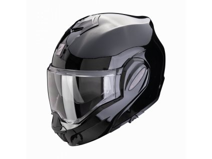 Moto přilba SCORPION EXO-TECH EVO PRO solid metalická černá