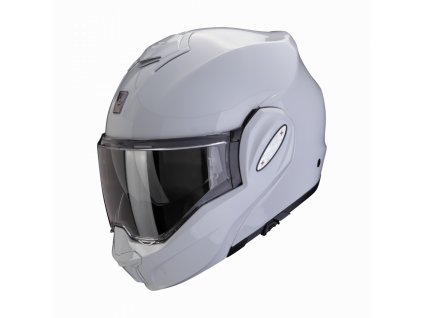 Moto přilba SCORPION EXO-TECH EVO PRO solid světle šedá