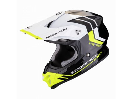 Moto přilba SCORPION VX-16 EVO AIR FUSION černo/fluo žlutá