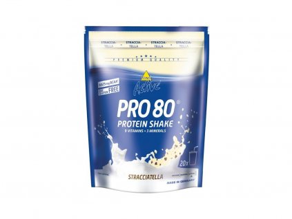 Protein ACTIVE PRO 80 / 500 g Stracciatella (Inkospor - Německo)