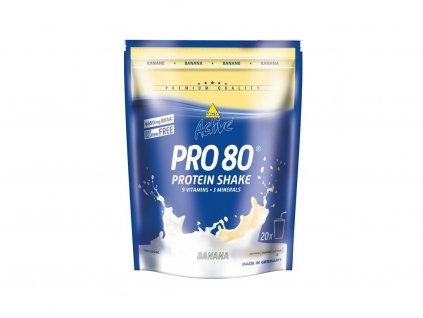 protein ACTIVE PRO 80 / 500 g Banán (Inkospor - Německo)