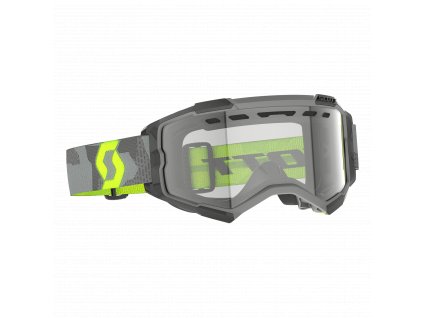 FURY ENDURO light grey/neon yellow clear