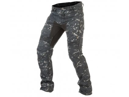 Kevlarové kalhoty na moto Trilobite Parado blue digi camo (prodloužené)