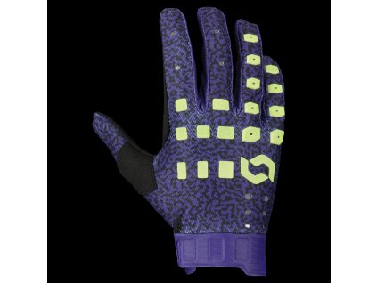 glove PODIUM PRO dark purple/mint green