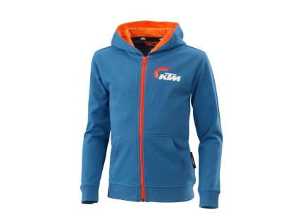 Mikina na zip RADICAL, KTM, dětská (modrá)