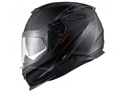 Helma na moto NEXX Y.100 B-side black grey MT