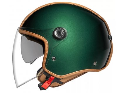 Otevřená helma NEXX Y.10 Midtown green camel