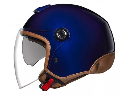 Otevřená helma NEXX Y.10 Sunny indigo blue camel