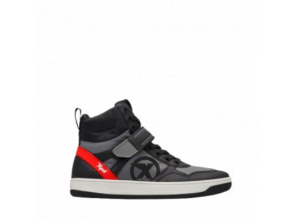 Moto boty XPD MOTO PRO SNEAKERS antracitovo/červené