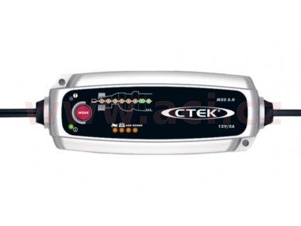 nabíječka CTEK MXS 5.0 NEW s teplotním čidlem 12 V, 120 Ah, 5 A