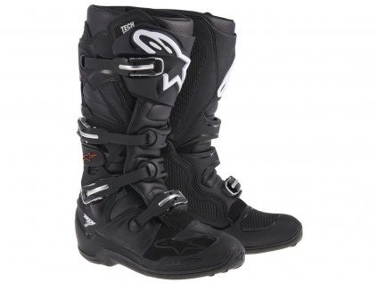 boty TECH 7, ALPINESTARS (černé)