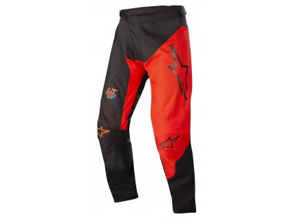 kalhoty RACER SUPERMATIC, ALPINESTARS (černá/červená)