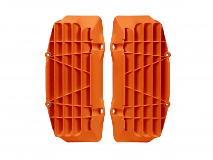 žaluzie chladiče KTM, RTECH (oranžové, pár)