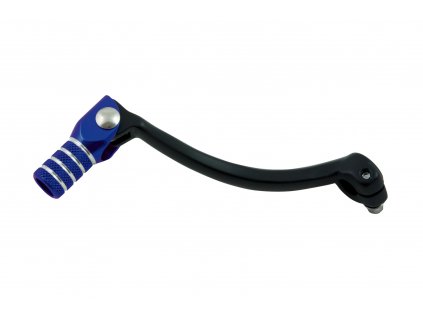 řadící páka hliníková Yamaha, RTECH (černo-modrá)