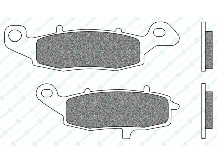 brzdové destičky, NEWFREN (směs ROAD TOURING SINTERED) 2 ks v balení