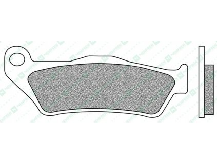 brzdové destičky, NEWFREN (směs ROAD TOURING SINTERED) 2 ks v balení