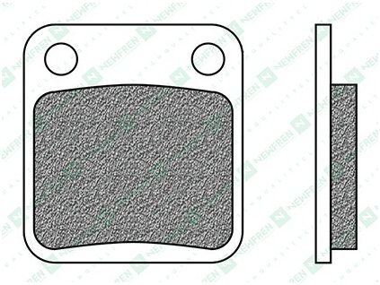 brzdové destičky, NEWFREN (směs OFF ROAD ATV ORGANIC) 2 ks v balení