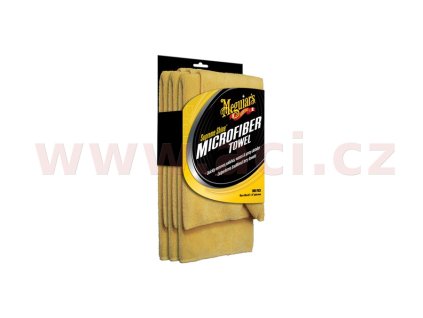 MEGUIARS Supreme Shine Microfiber Towel - mikrovláknová utěrka 40x60 cm (balení 3 ks)