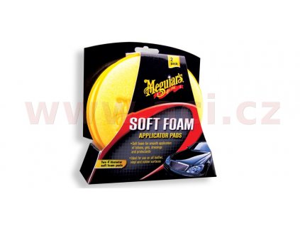 MEGUIARS Soft foam applicator pads - pěnové aplikátory (2 ks)
