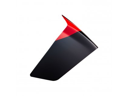 aerodynamický spoiler pro přilby SUPERTECH R-10 ELEMENT racing profil, ALPINESTARS (černá/červená)